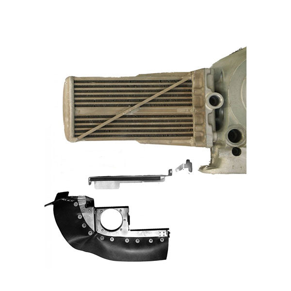 Cessna 180 1956-81 182 58-73 Package B Engine Baffle Kit, Powder Coat, Orange Seals