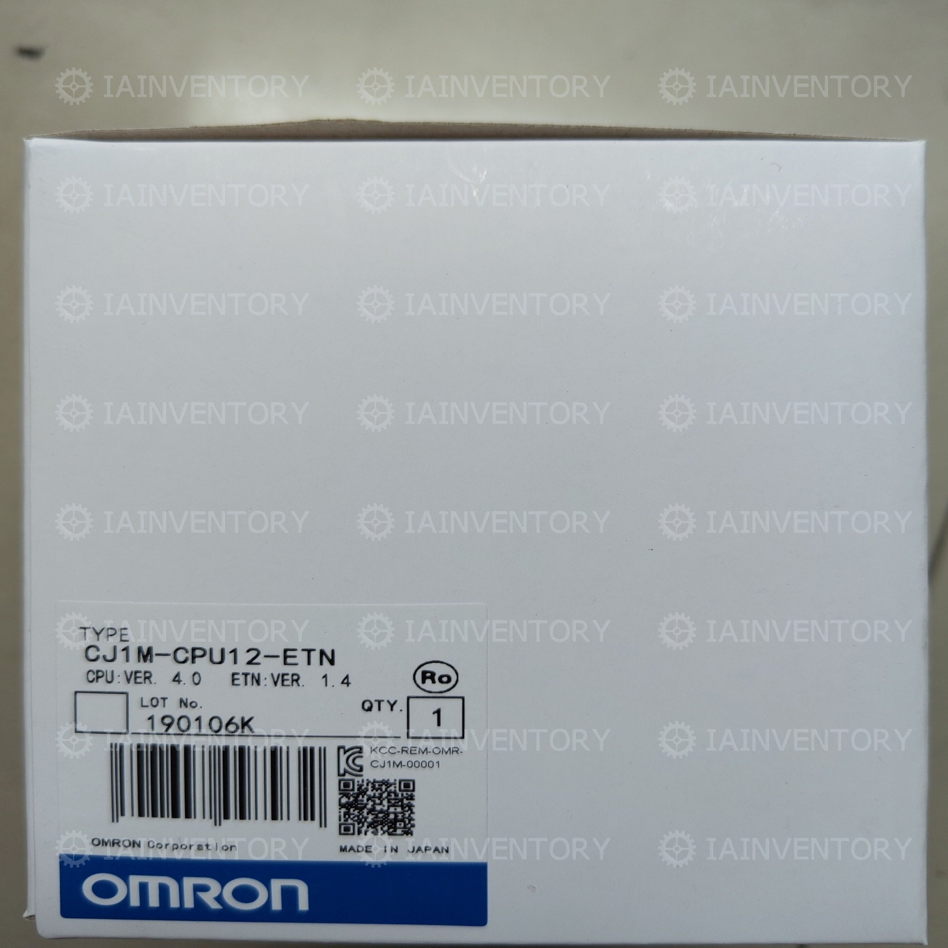 OMRON PLC CJ1M-CPU12-ETN CJ1MCPU12ETN