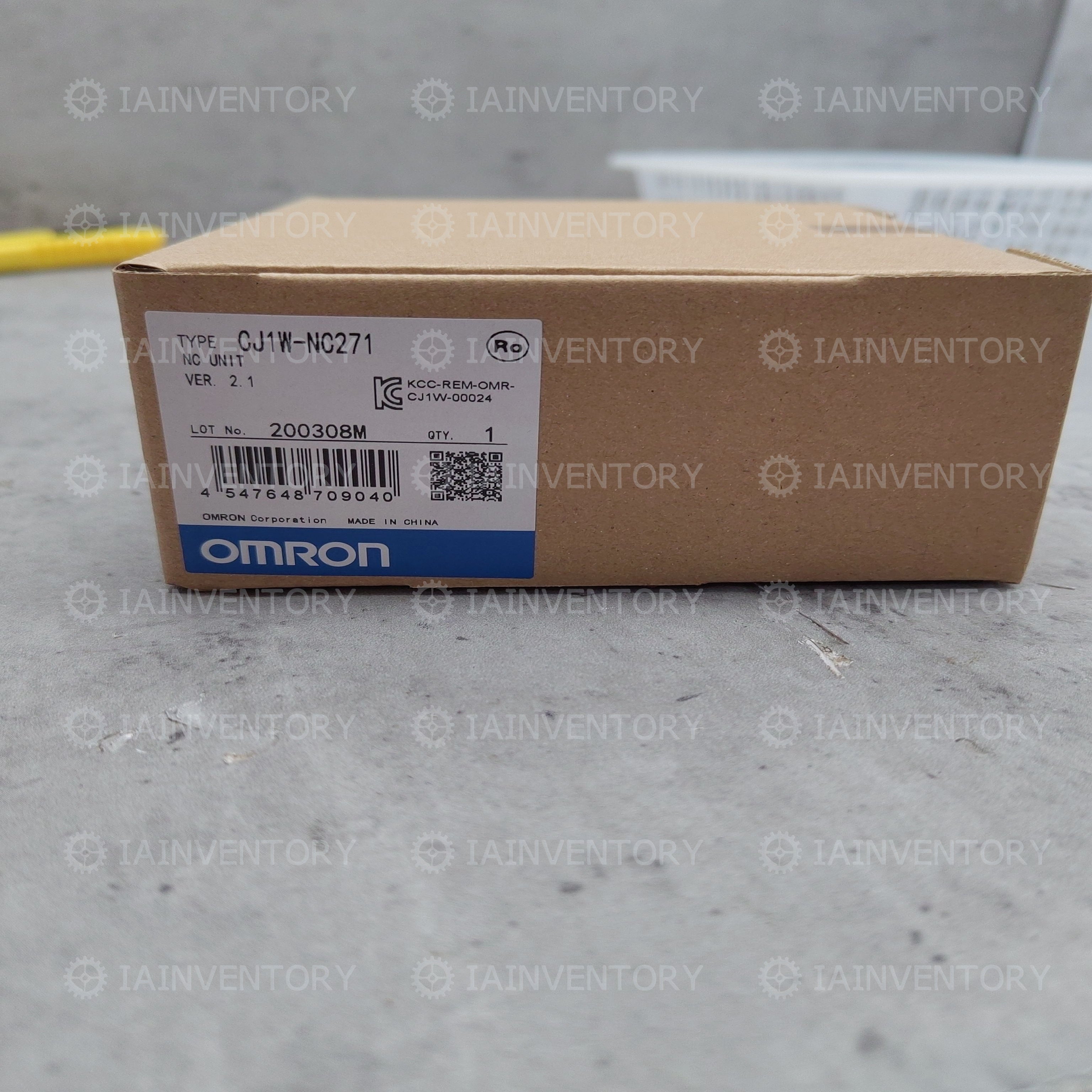 Omron CJ1W-NC271 Position control unit with 2 axis