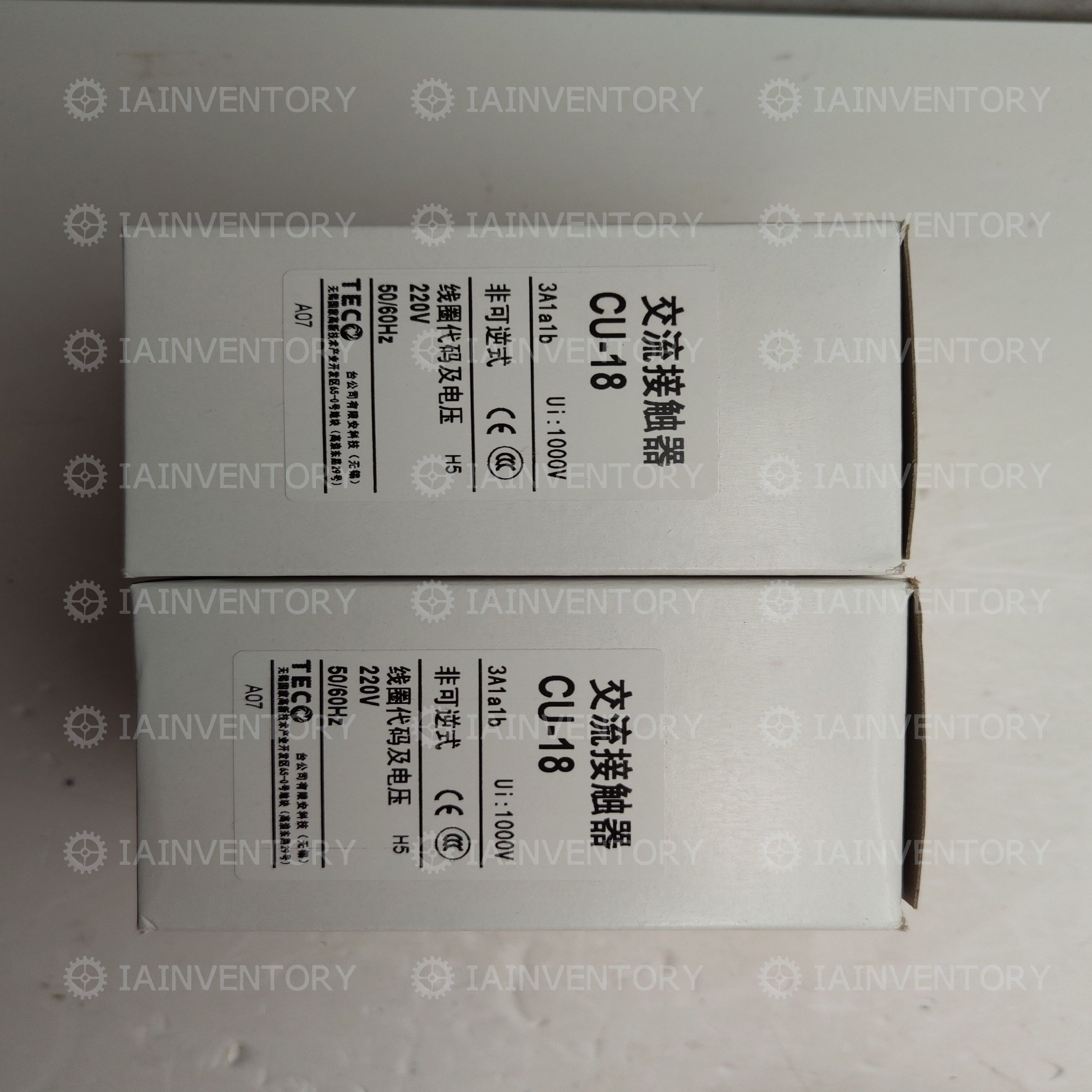TECO CU-18 220VAC contactor