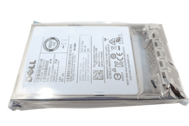 CW988 HUSMM1680ASS204 Dell 800GB 12G MCL SAS-SSD Drive