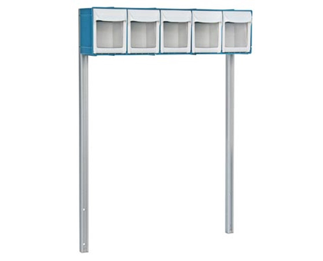 5-Bin Organizer w/ Accessory Bridge for MobileCare Series Medical Cart