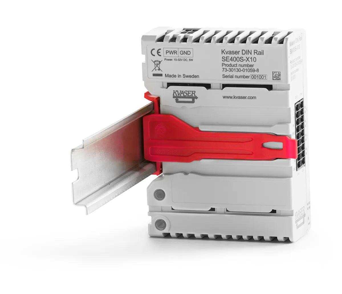 Kvaser DIN Rail S030-X11 Relay add-on