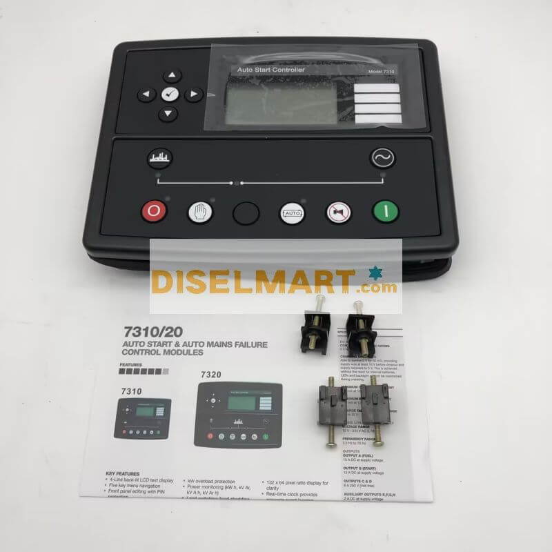 Módulo de controle de partida automática para gerador DSE7310 da DSE Deep Sea Electronics