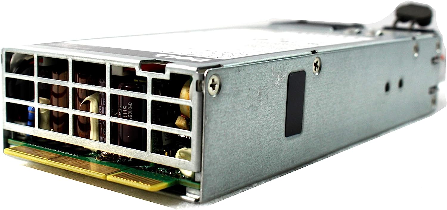 Fonte de alimentação redundante Dell 1100 W DC para servidor PowerEdge R520 PN: C7JTF Y1MGX 5G4WK Fonte