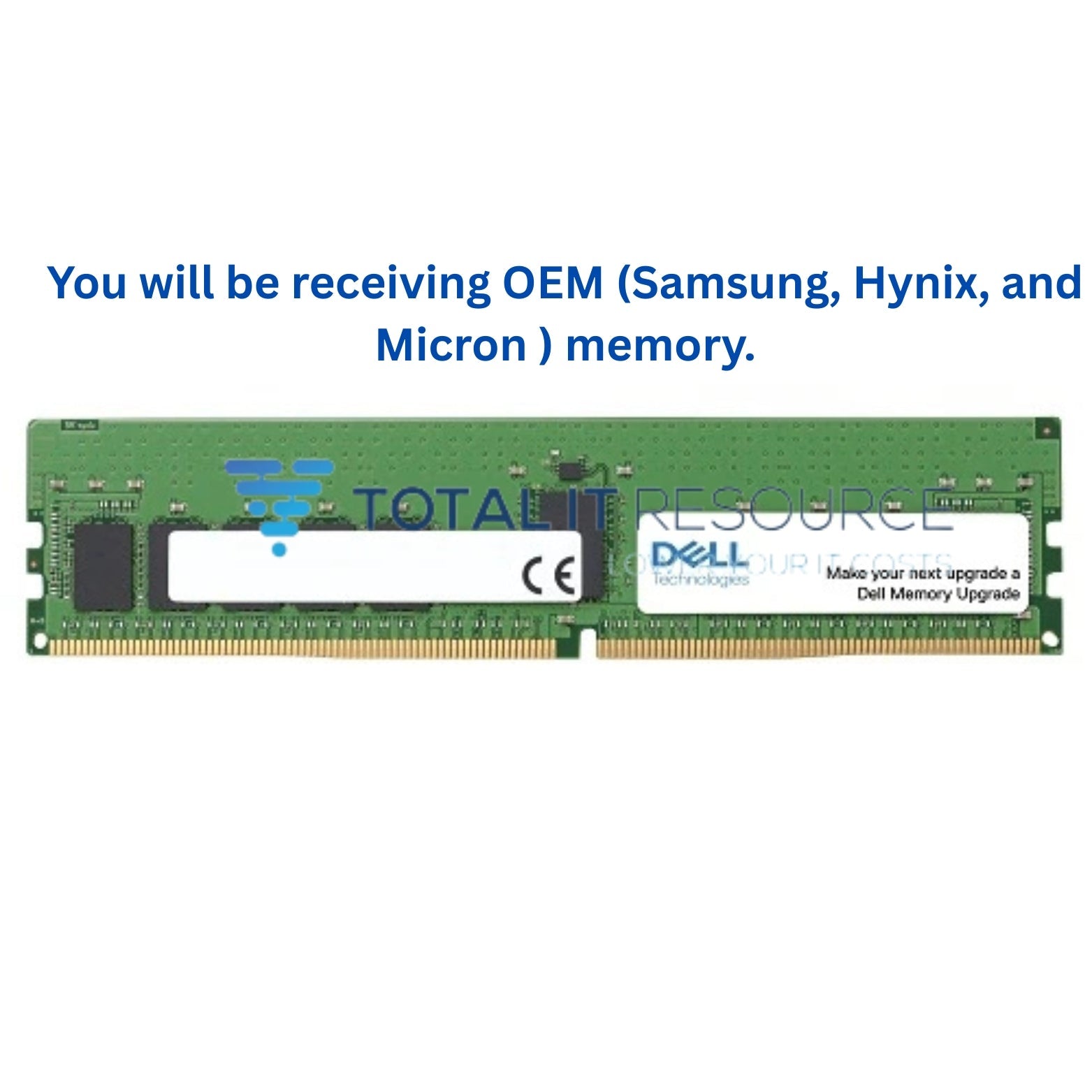 SNPJ52K5C/64G AC258172 Dell Memory Upgrade - 64 GB - 2Rx4 DDR5 RDIMM 4800 MT/s (Not Compatible with 5600 MT/s DIMMs