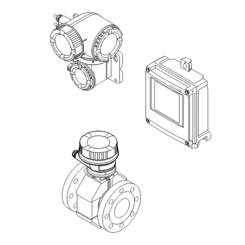 Endress+Hauser 5W5B Proline Promag W500 Electromagnetic Flowmeter