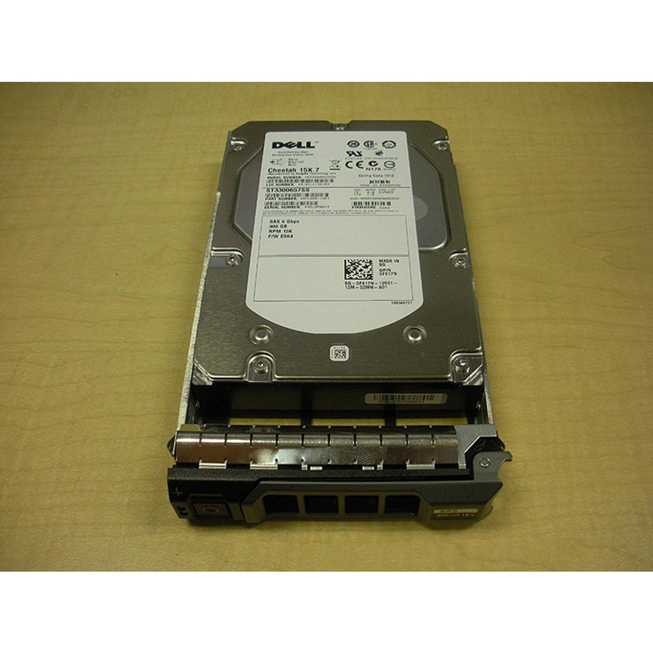 Dell T873K Seagate ST3600957SS 600GB 15K SAS 3.5in 6Gbps Hard Drive