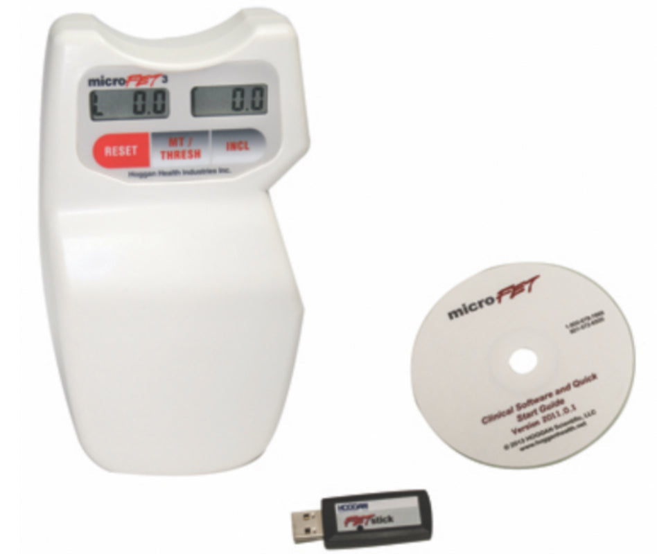 MicroFET3 Digital MMT-Inclinometer Combination w/ Clinic Software