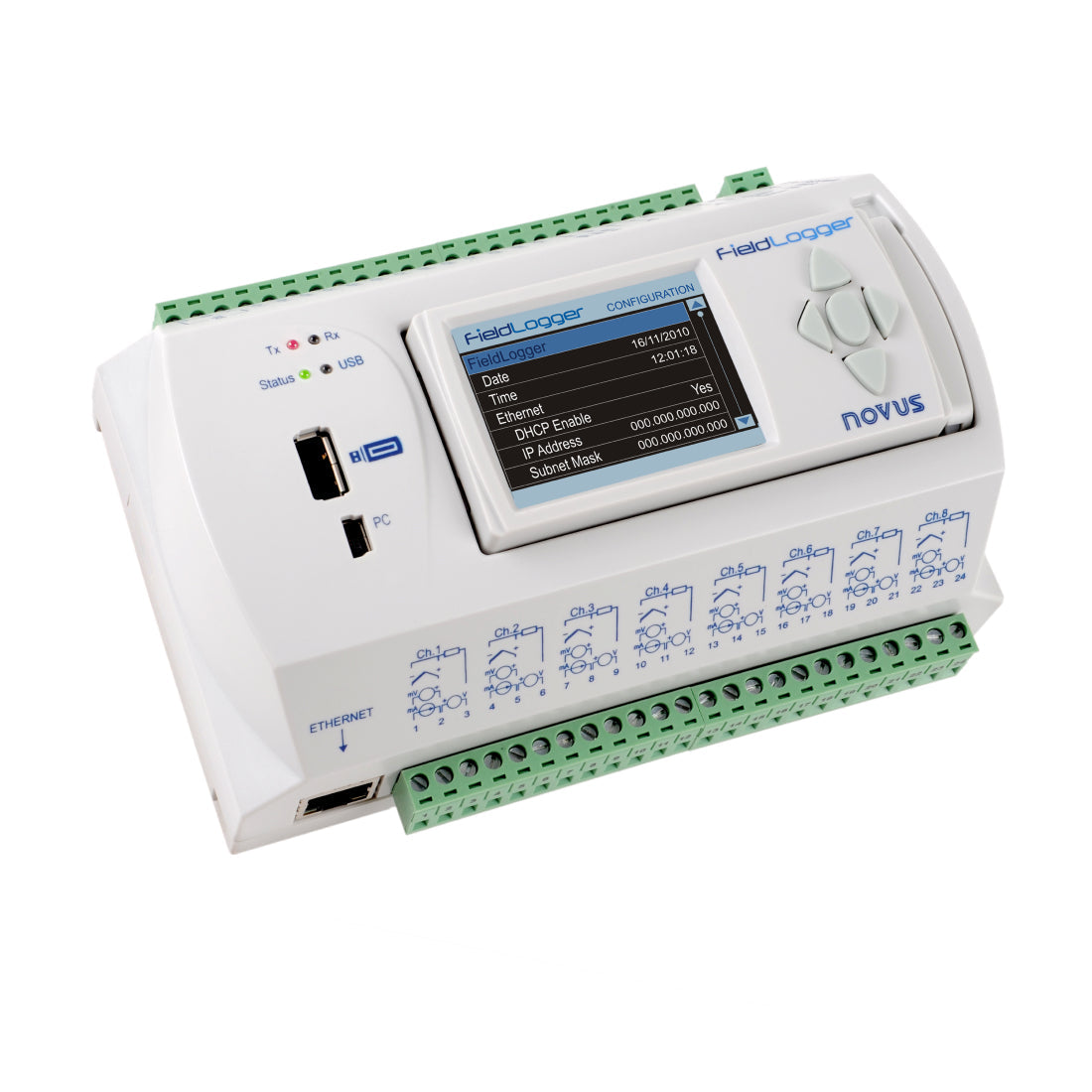 FieldLogger - Data Acquisition System with On-board Memory