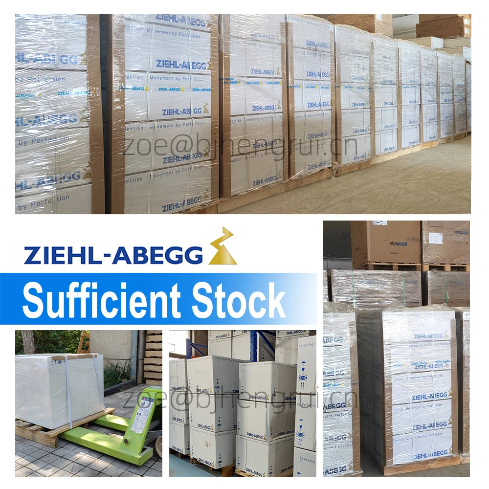 Ziehl-abegg RH50V-ZIK.GG.1R RH50V-ZIK.DG.VR RH50V-ZIK.GL.VR 380V 2600W 50/60Hz 1800RPM 4.3A IP54 Spindle Motor Centrifugal Fan