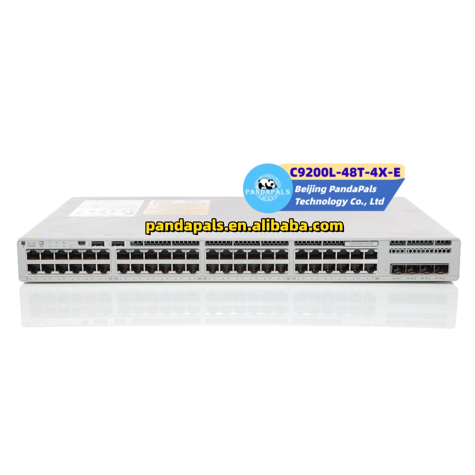 Original New Ciscos Catalyst C9200L-48T-4X-E 9200 48 Port Network Switch