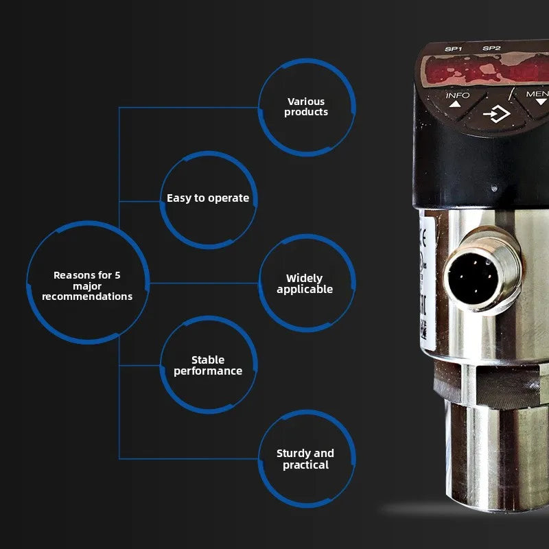 WIKA Electronic Pressure Switch PSD-4 Series High Precision Pressure Sensors