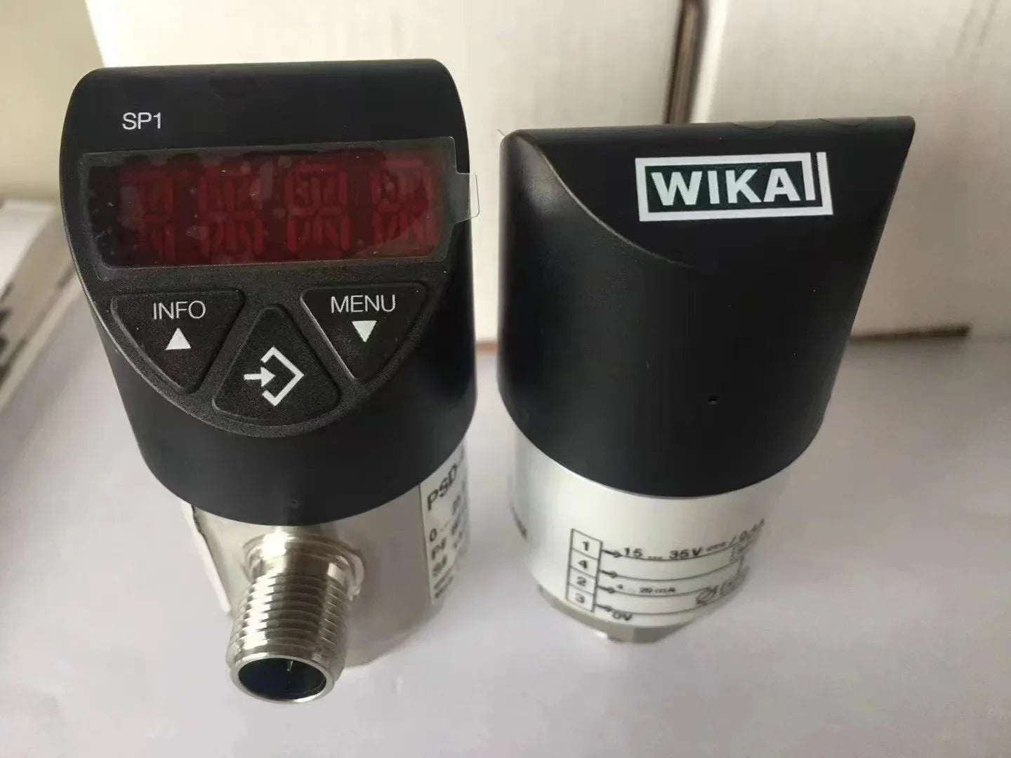 WIKA Electronic Pressure Switch PSD-4 Series High Precision Pressure Sensors