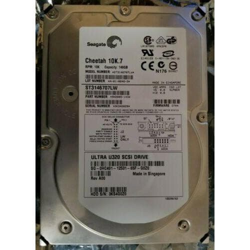 HARD DISK - SEAGATE - ST3146707LW - U320 - SCSI - 68 Pin - 146GB-FoxTI