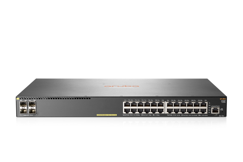 HPE Aruba 2930F 24G PoE+ 4SFP+ Switch JL255A#ABB