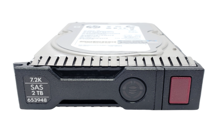 HPE 2TB 7.2K RPM 6G SAS 3.5-inch Server Hard Drive with SC Tray