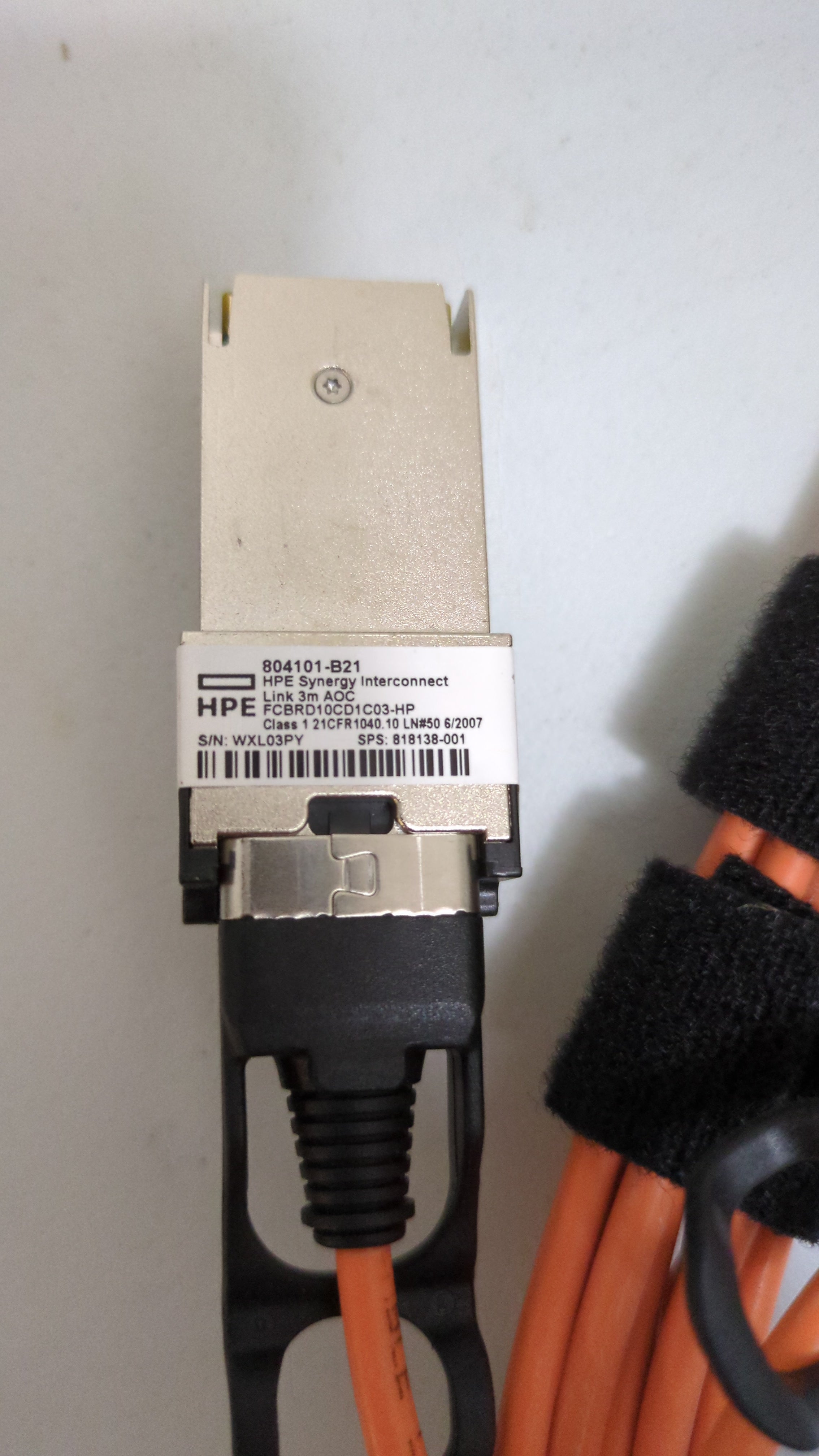 HP 804101-B21 - 3M Active Optical Cable for Synergy | Alo Tech Solutions