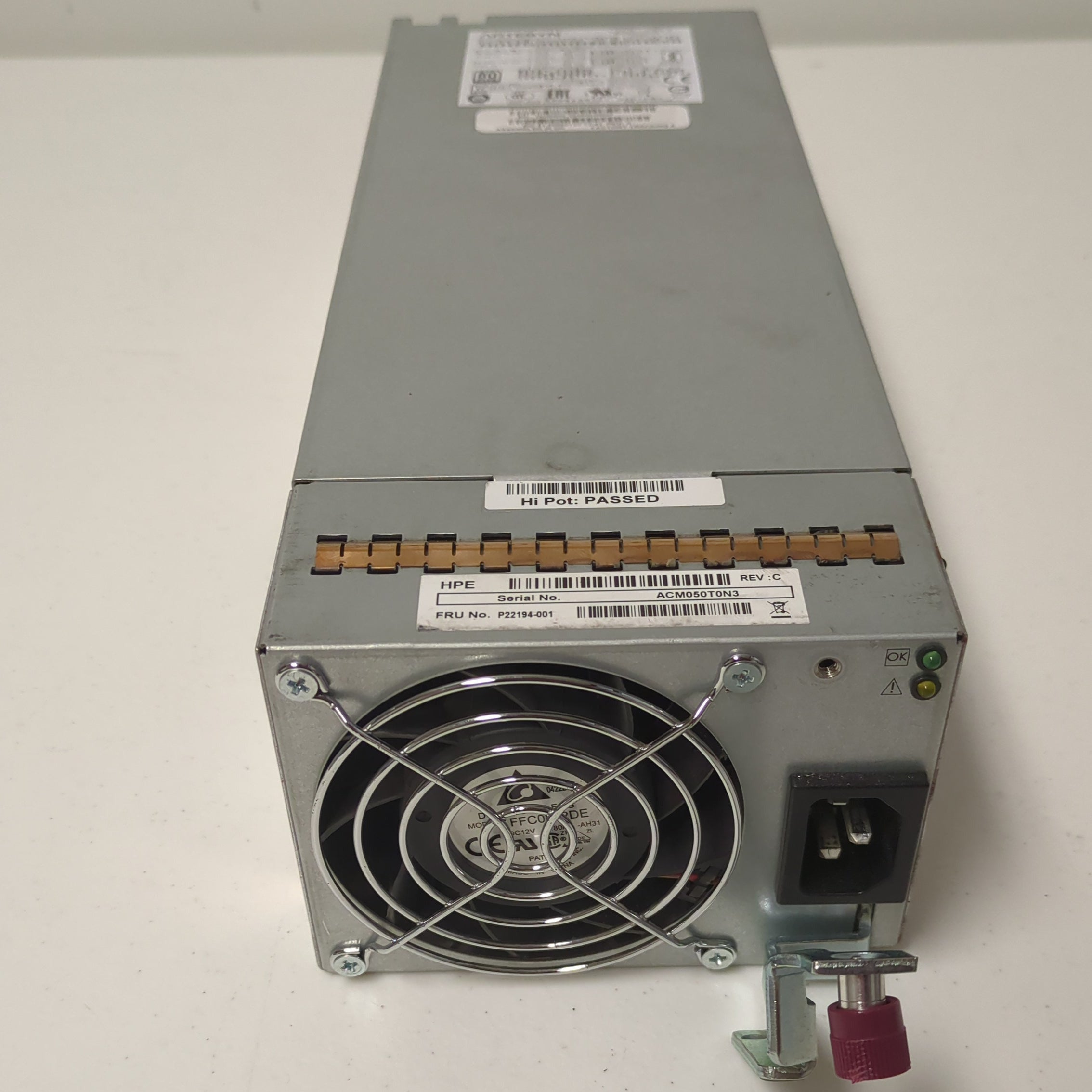 HPE P22194-001 - MSA 627W 80+ Gold Power Supply | Alo Tech Solutions