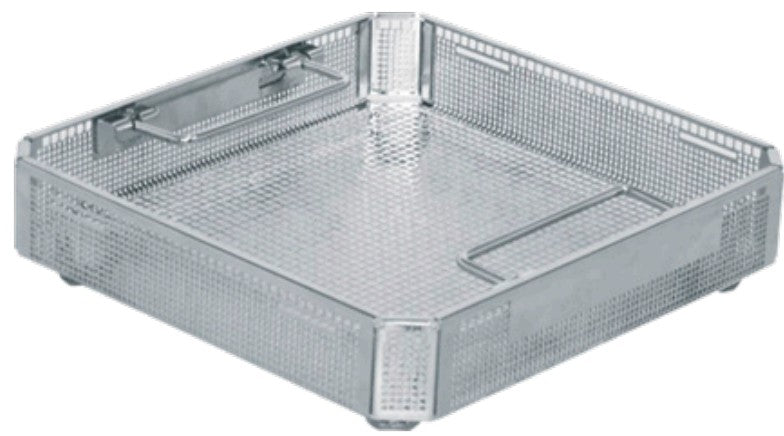Perforated Basket w/ Feet. 3"H. 3/4 Size