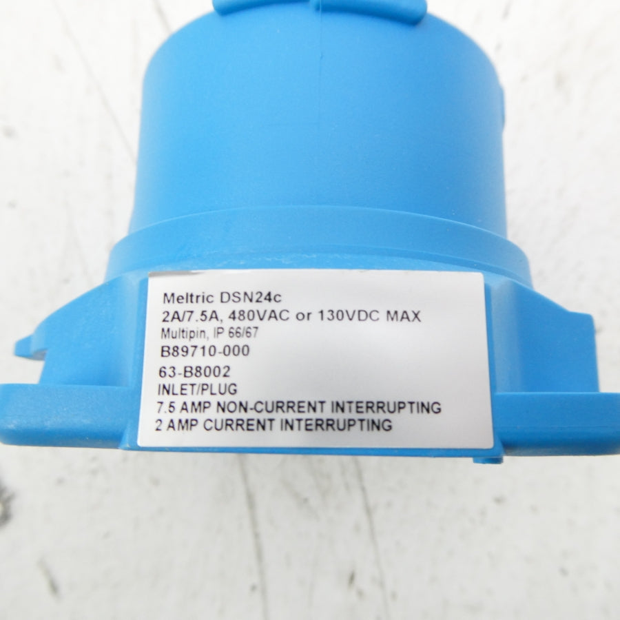 MELTRIC 63-B8002 DSN24C 480VAC 7.5A NSMP