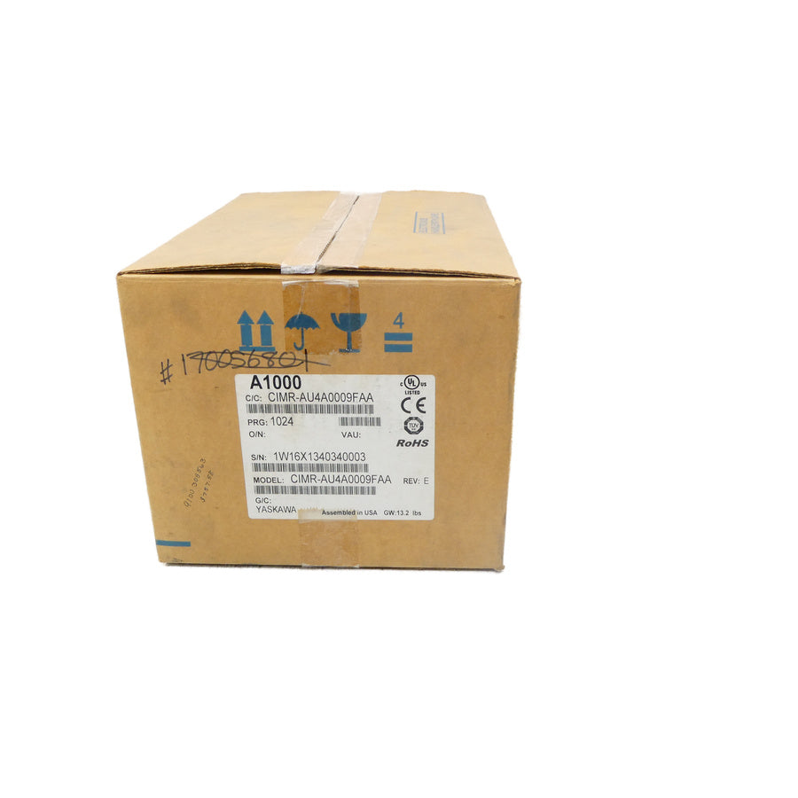 YASKAWA CIMR-AU4A0009FAA 400V 7.2/8.8A REV. E NSMP