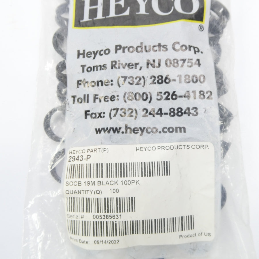 HEYCO 2943-P (PKG OF 100) NSMP
