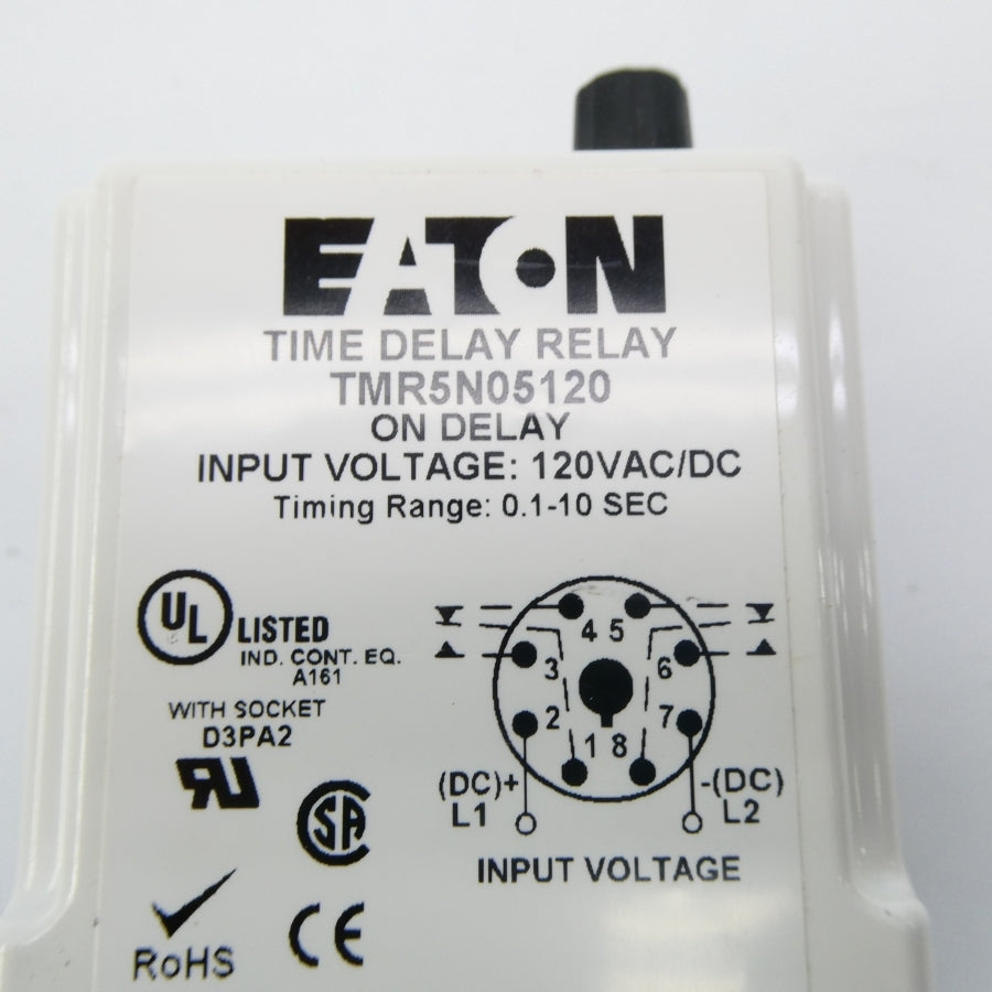 EATON TMR5N05120 120VAC/DC 0.1-10S NSMP