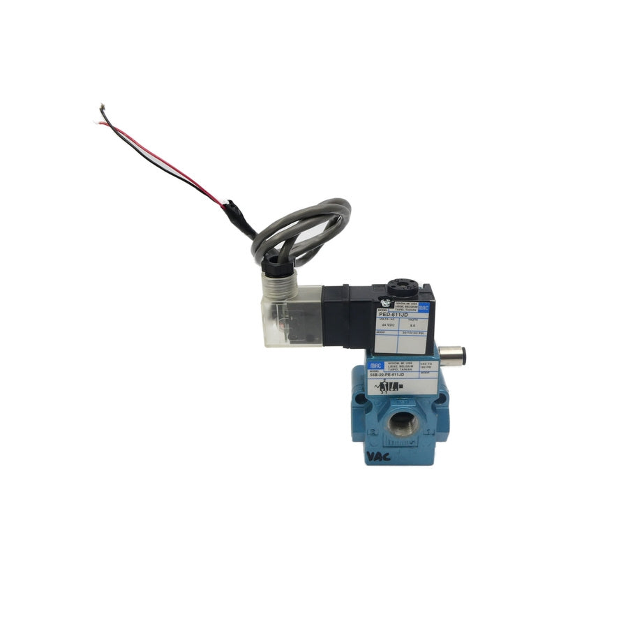MAC 55B-22-PE-611JD 24VDC 150PSI UNMP