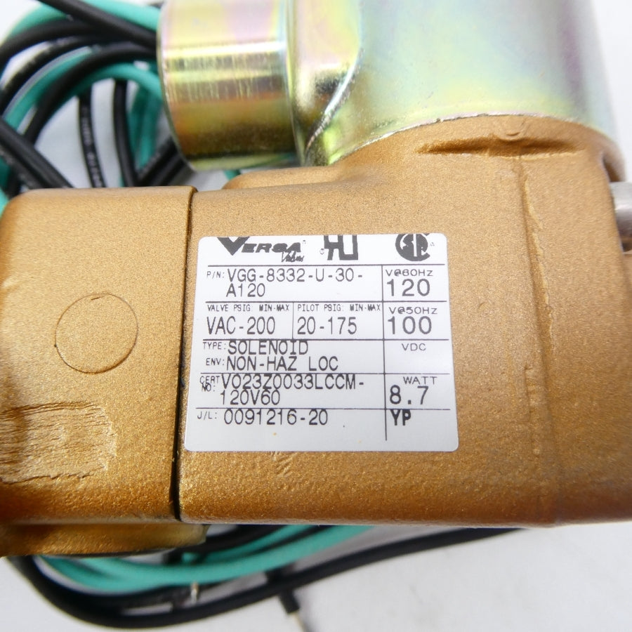 VERSA VGG-8332-U-30-A120 100/120VAC 20-175PSI NSMP