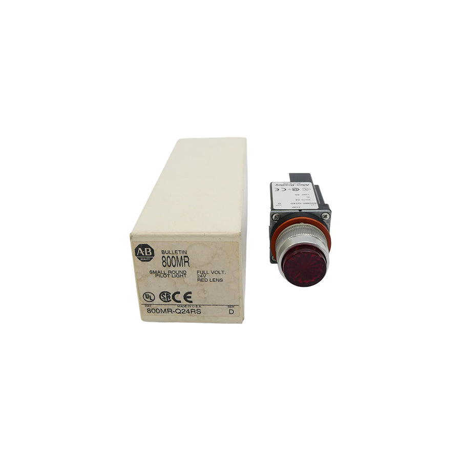 ALLEN BRADLEY 800MR-Q24RS SER. D 24VDC (WH) NSMP