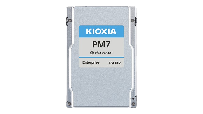 Kioxia PM7-R 7.68TB SAS 24GB/s 2.5" Solid State Drive