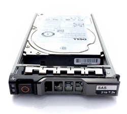 Dell 2TB 7.2K SAS SATA High-Performance Enterprise Hard Drives for PowerEdge Servers