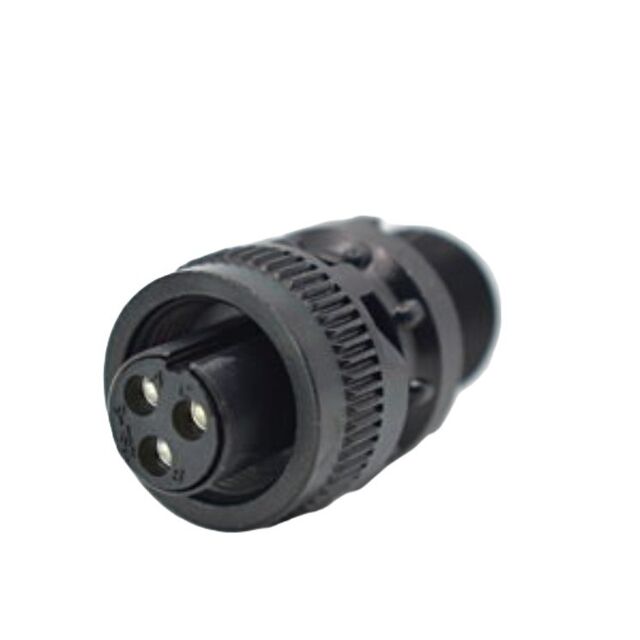MS3102R10SL-3P connector on mounting bracket (Beech Jet