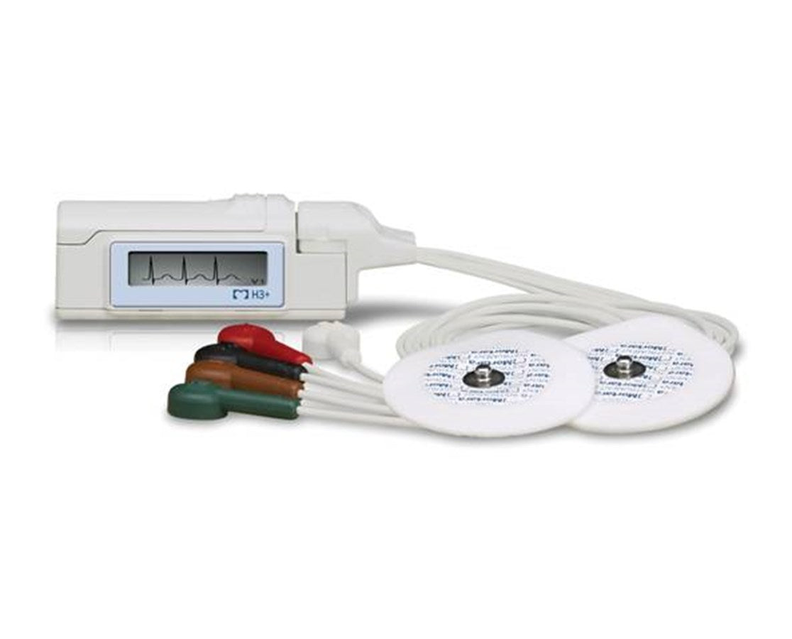 Burdick 48 Hr H3+ Holter Recorder w/ Multi-Language Option & CD Manual