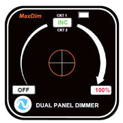 Maxdim Duo Dual Dimmer Controller Model - C