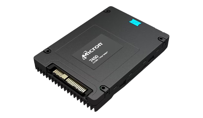 Micron 7450 Pro 1.92TB U.3 NVMe 2.5" Solid State Drive