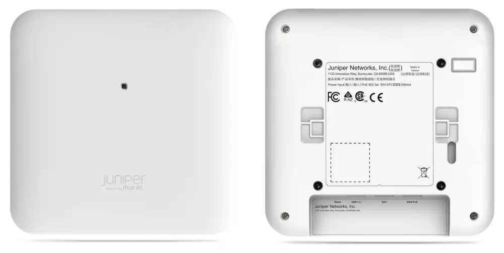 Juniper Mist AP45 Wi-Fi 6E Tri-Band Indoor Access Point AP45-US 802.11ax 4x4 - Refurbished