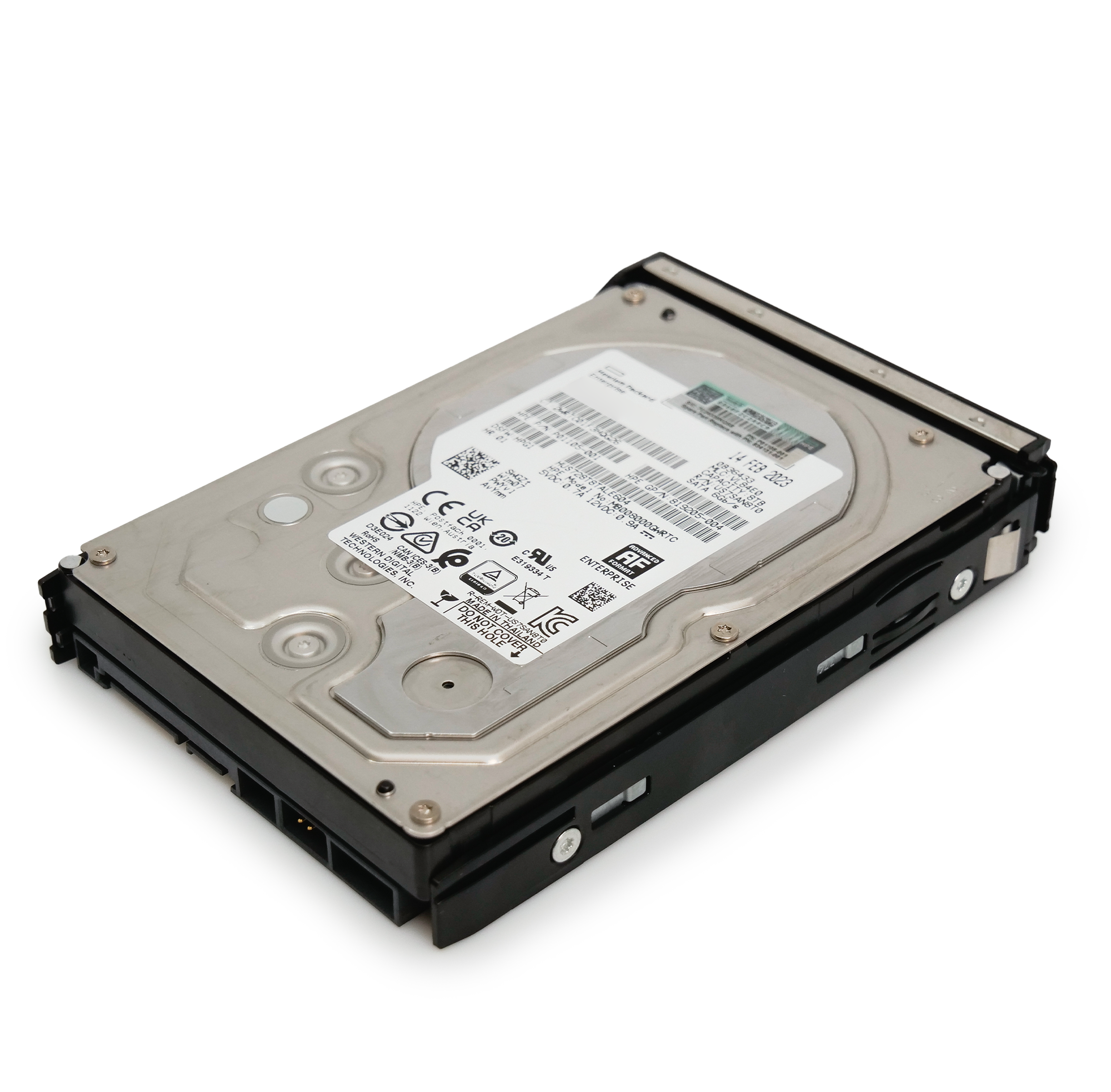 HP Generation 10 P01105-001 8TB 7.2K RPM SATA 6Gb/s 512e 3.5in Refurbished HDD