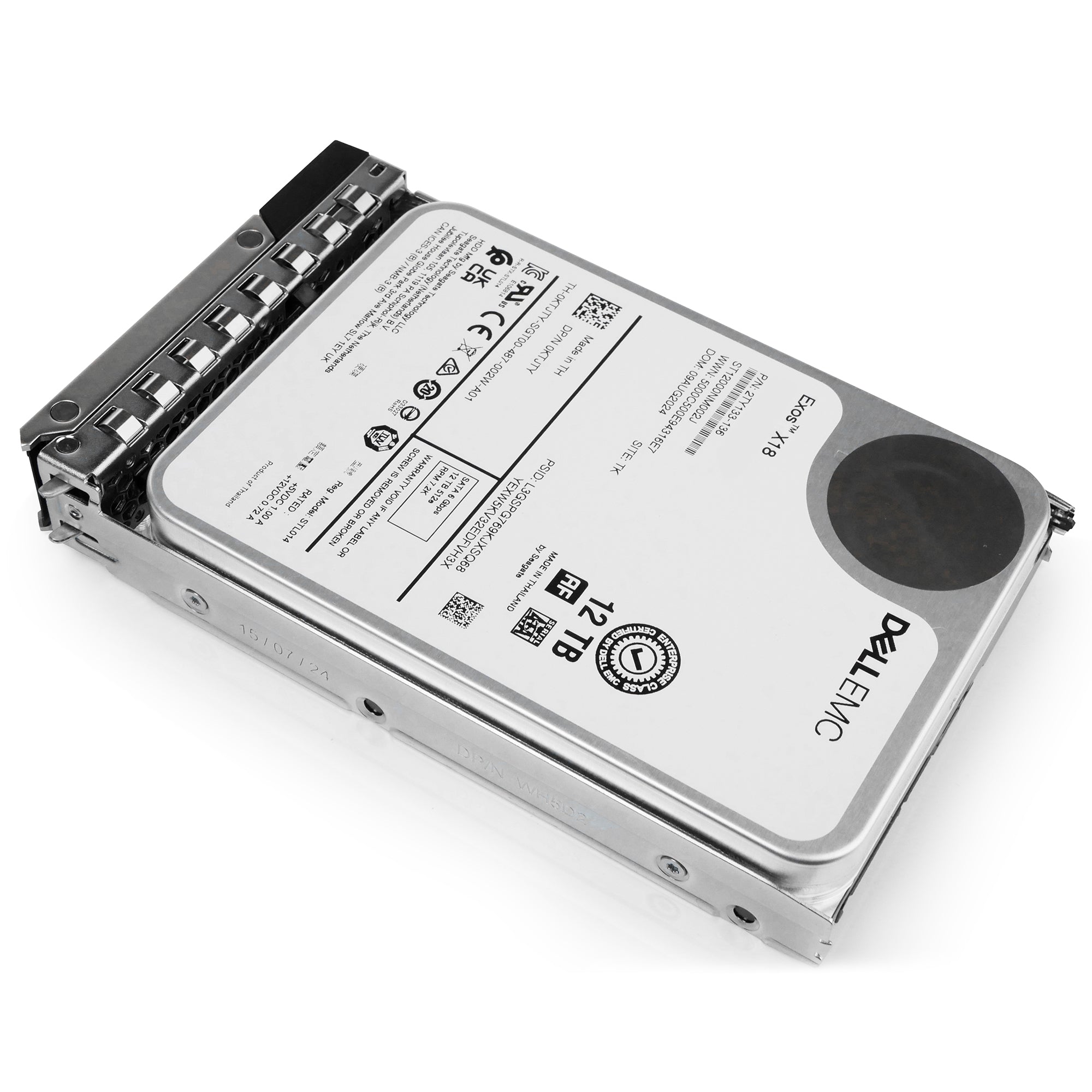 Dell G14 8JYD7 12TB 7.2K RPM SATA 6Gb/s 512e 3.5in Hard Drive