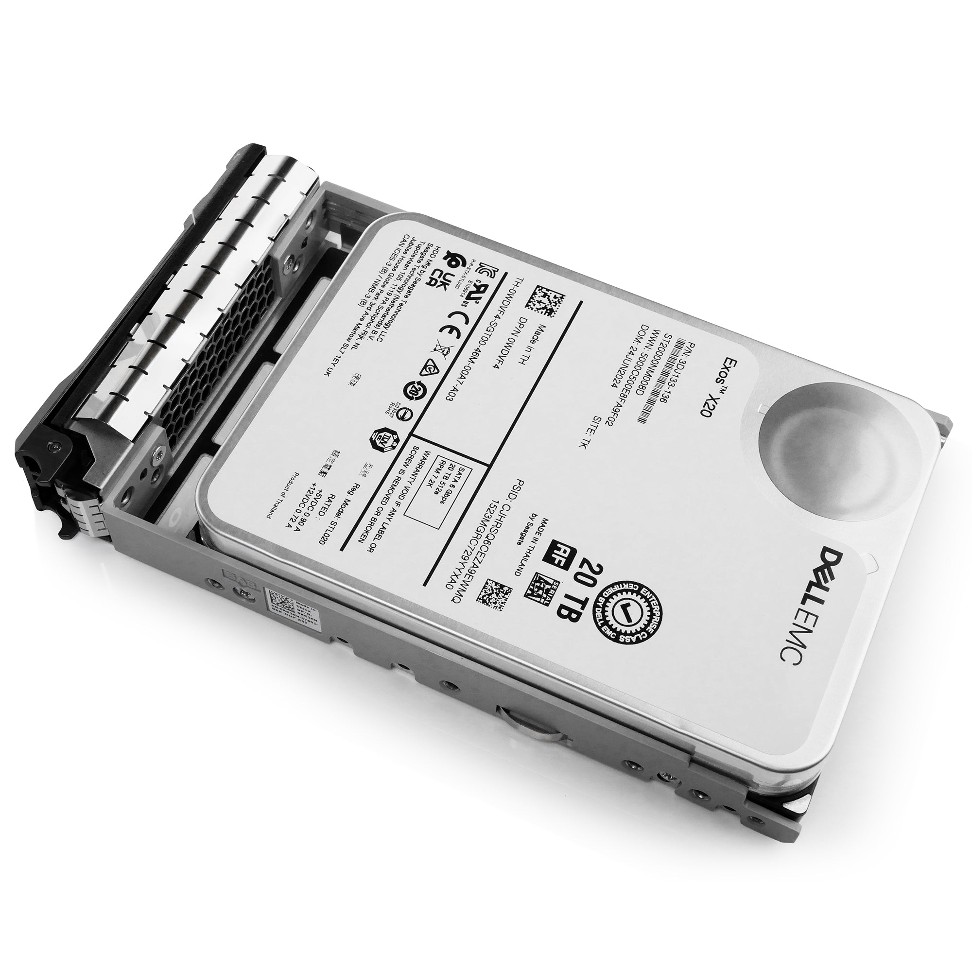 Dell G13 0WDVF4 20TB 7.2K RPM SATA 6Gb/s 512e 3.5in Hard Drive