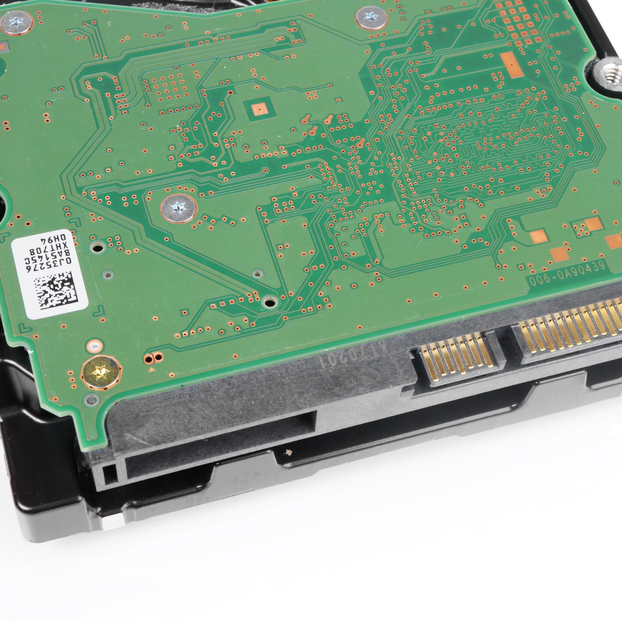 HGST Ultrastar He8 HUH728080ALE600 0F23267 8TB 7.2K RPM SATA 6Gb/s 512e 128MB 3.5" ISE HDD, back bottom connectors view