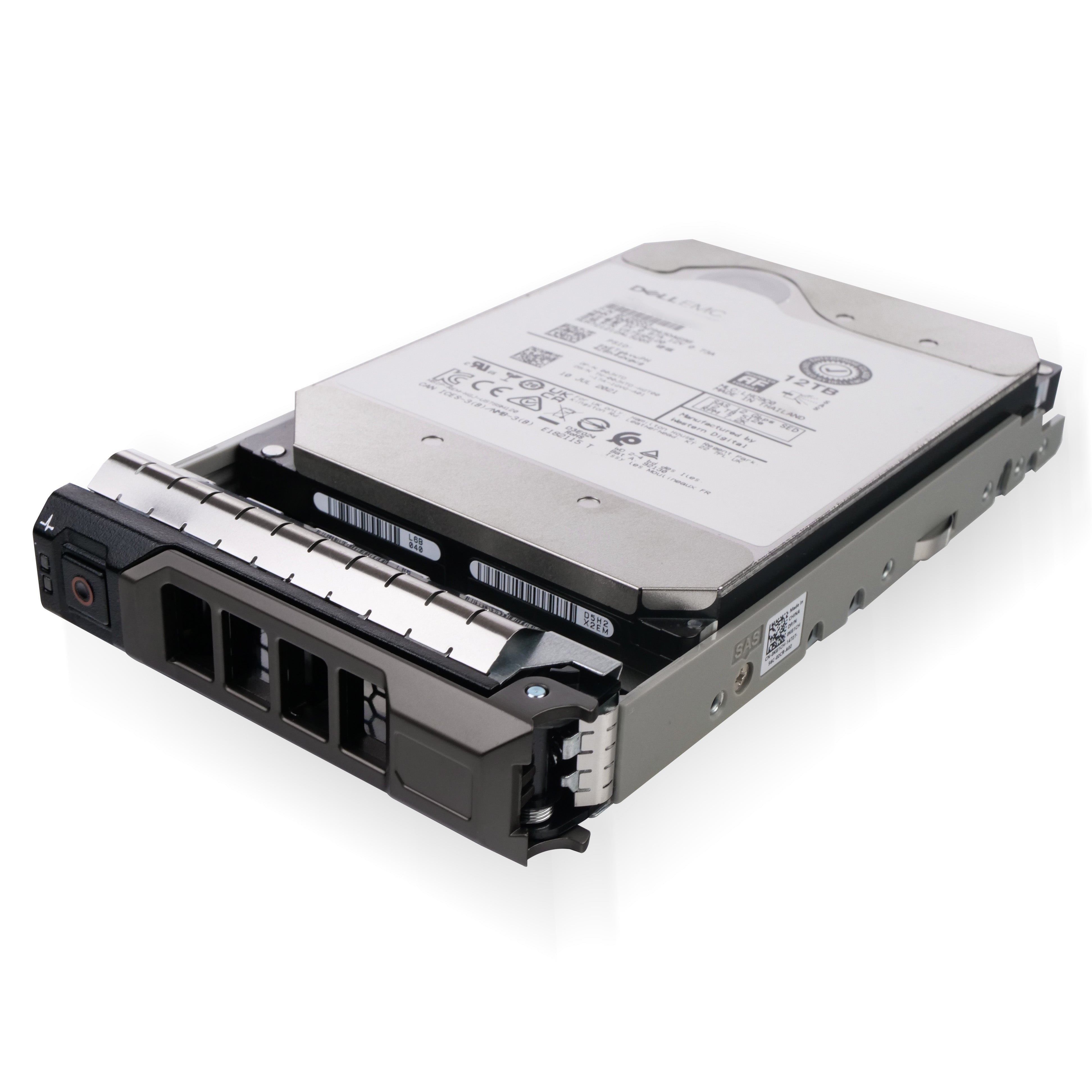 Dell G13 400-AXLF 12TB 7.2K RPM SAS 12Gb/s 512e 256MB 3.5in Refurbished HDD