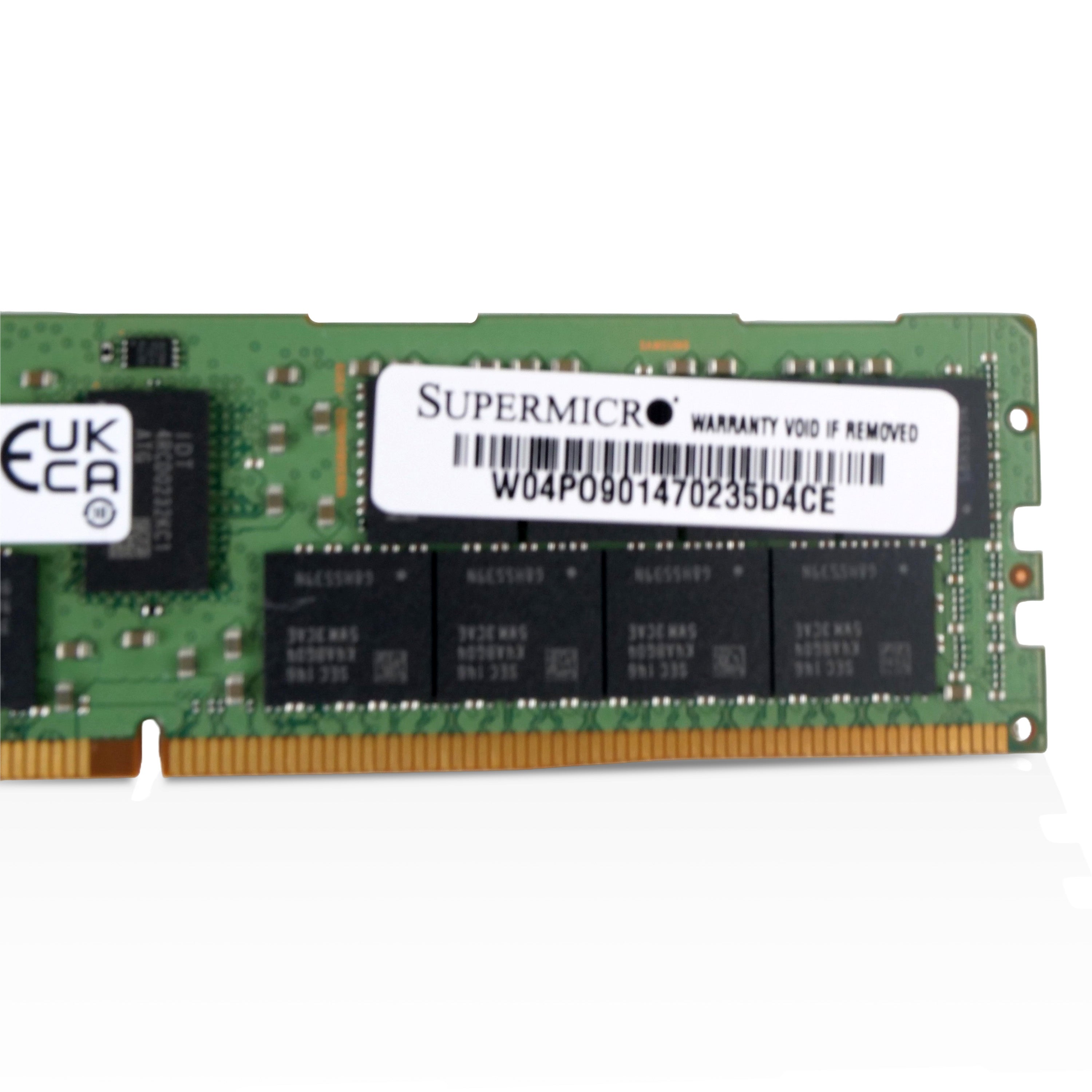 Samsung/SUPERMICRO M393AAG40M32-CAEBY 128GB DDR4 3200MHz RDIMM ECC Server RAM (PC4-25600) Refurbished