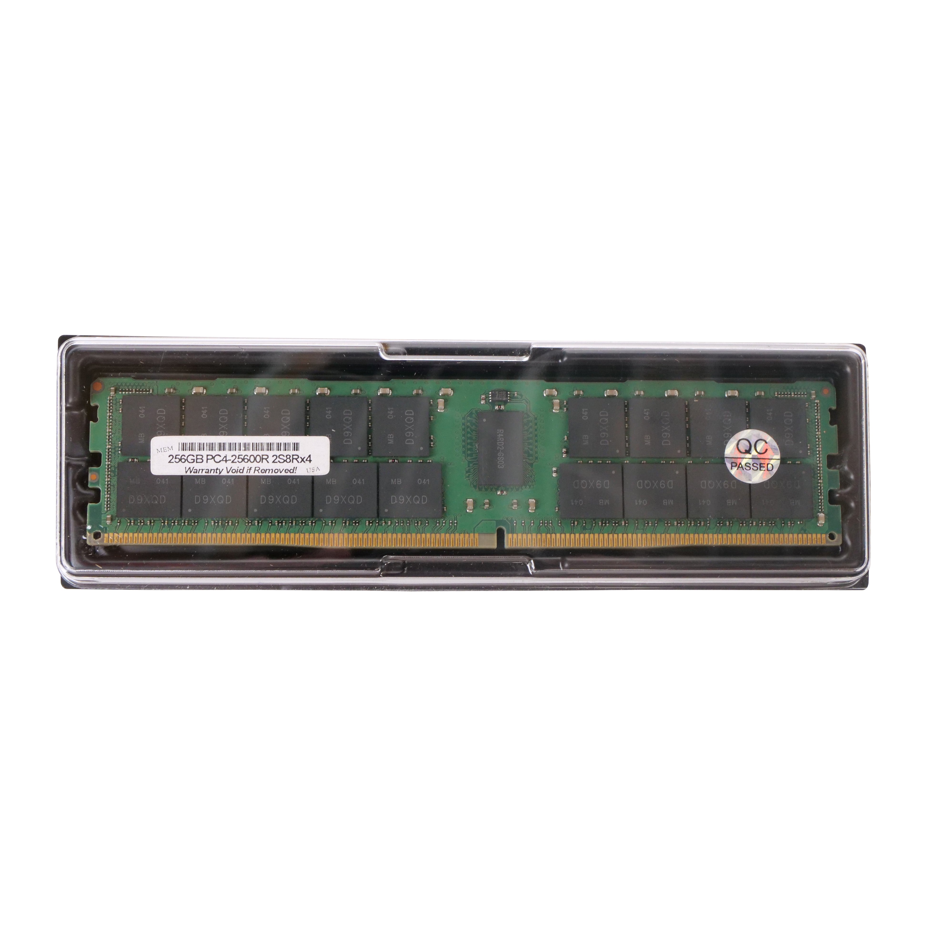Micron MTA144ASQ32G72PSZ 256GB DDR4 3200MHz RDIMM ECC Server RAM PC4-25600R Refurbished Memory