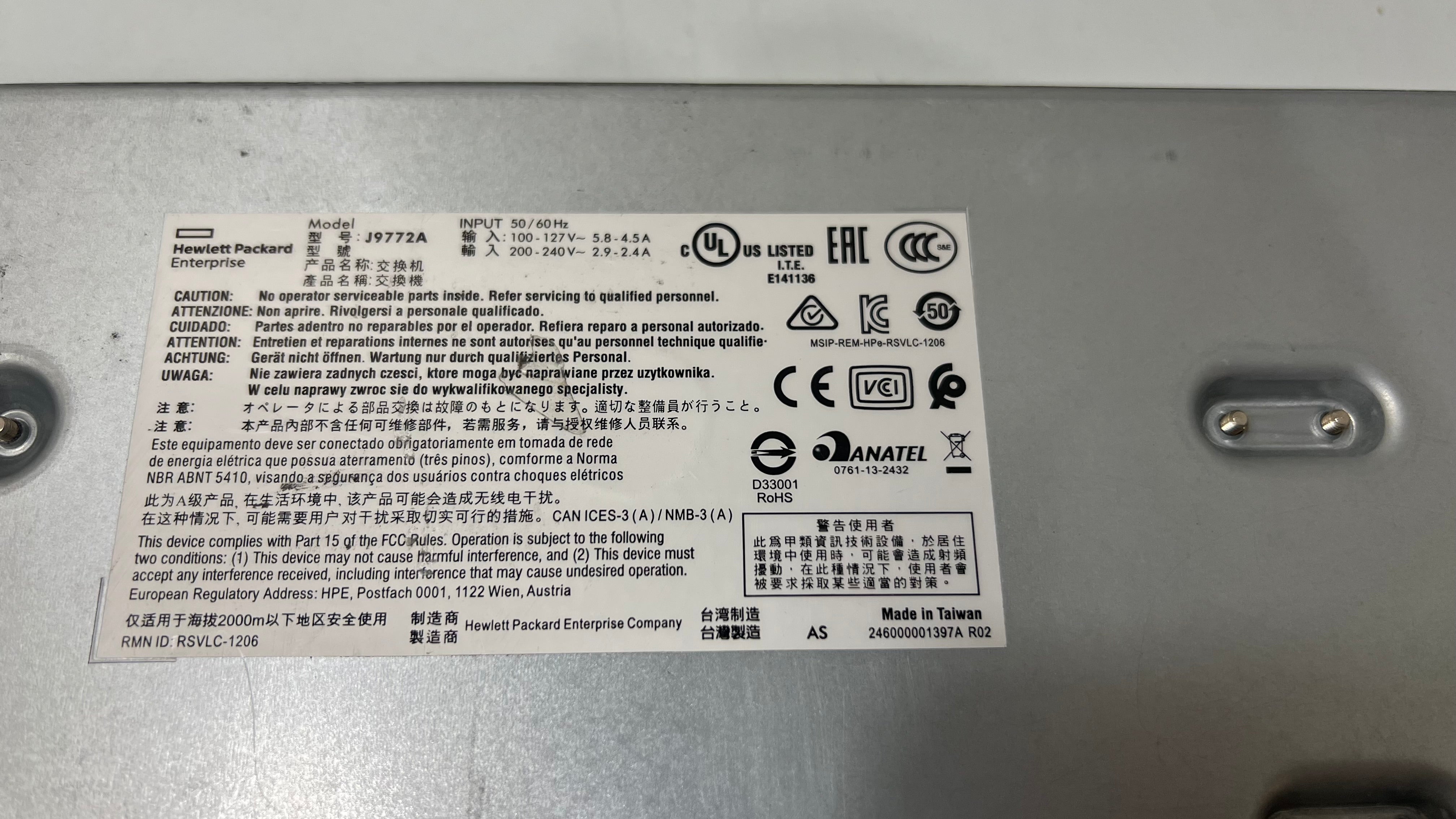 Aruba J9772A - 2530 48G PoE+ Switch Ports Detail | Alo Tech Solutions
