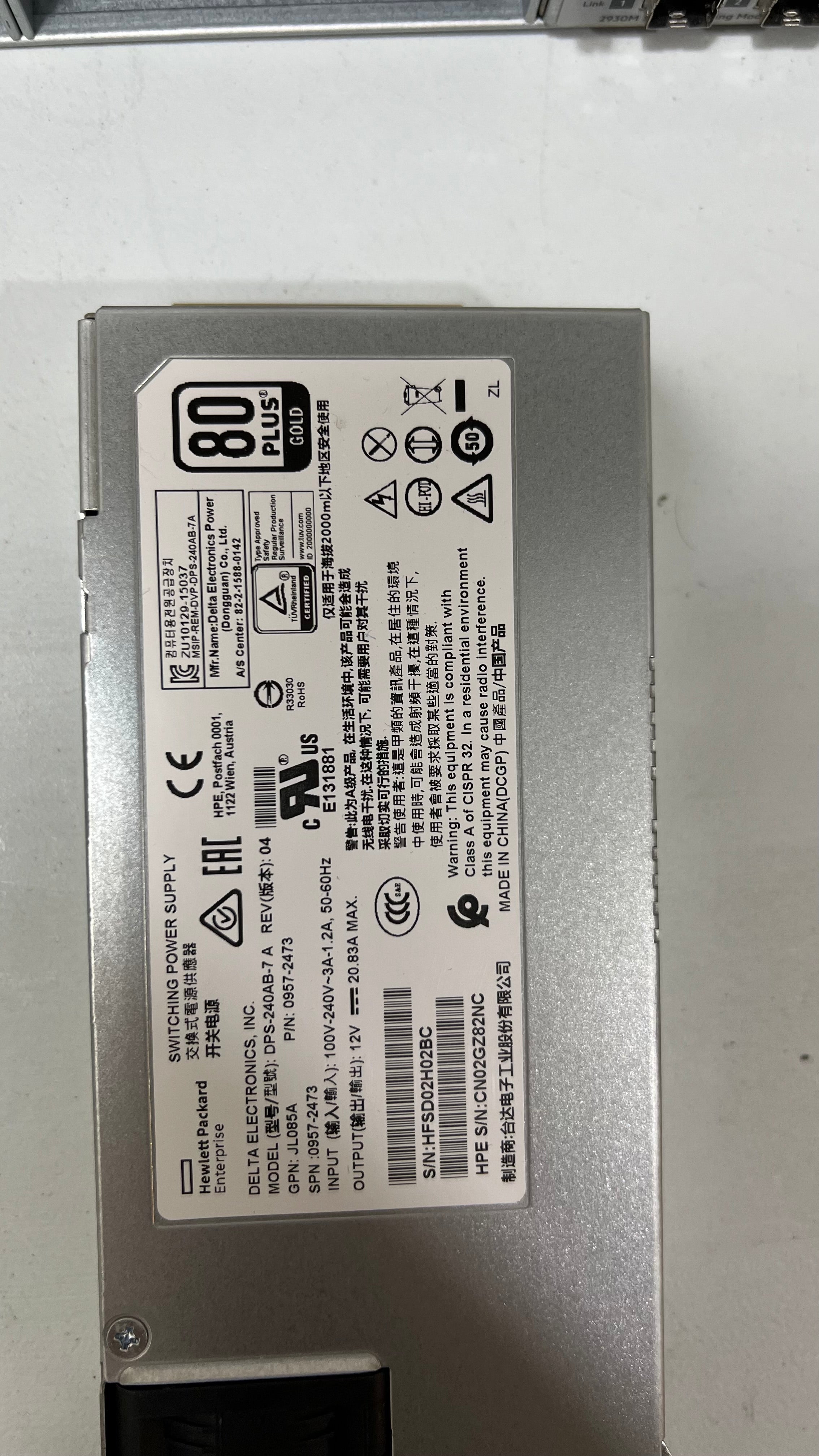 Aruba JL321A 2930M 48G Switch - Bottom View | Alo Tech Solutions
