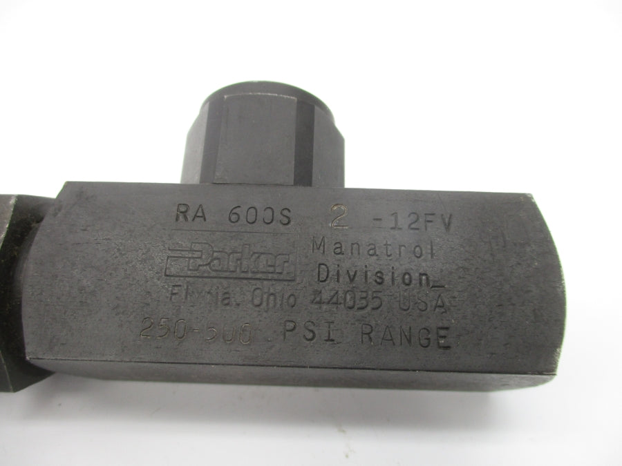 PARKER RA600S2-12FV 250-500PSI UNMP