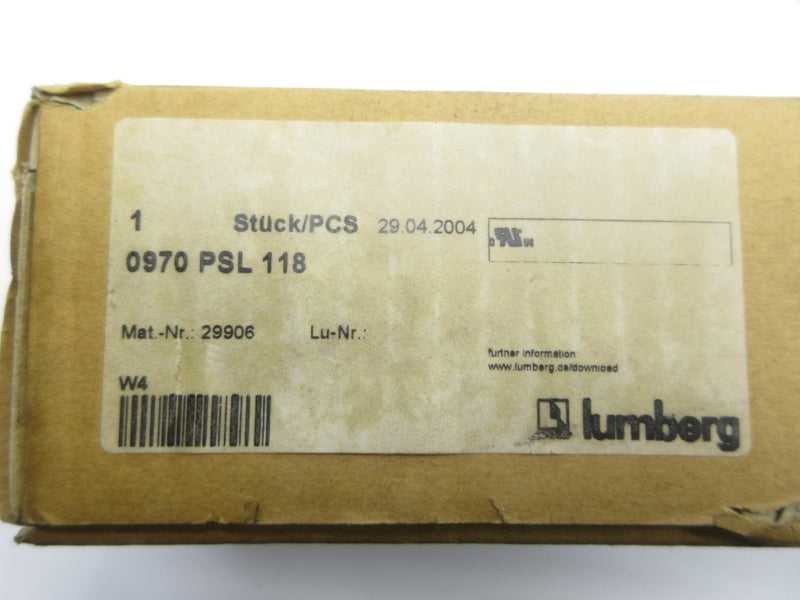 LUMBERG 0970PSL118 NSMP