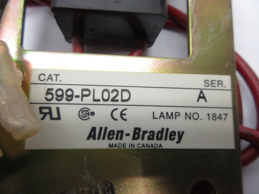 ALLEN BRADLEY 599-PL02D SER. A NSNP